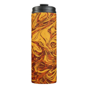 Abstract Background Grunge Vintage Texture Graphic Thermal Tumbler