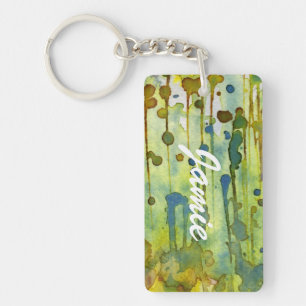 abstract background key ring