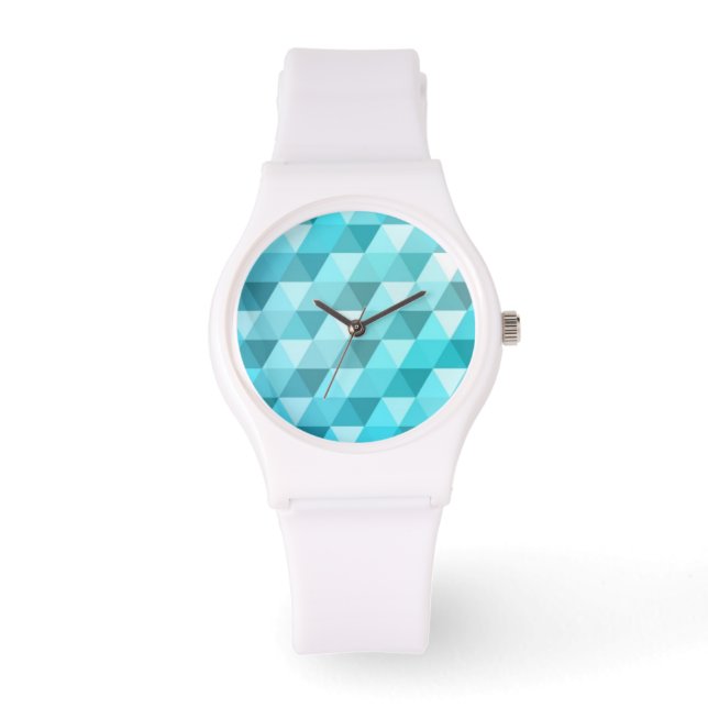 Abstract background made of mosaic pattern watch (Front)