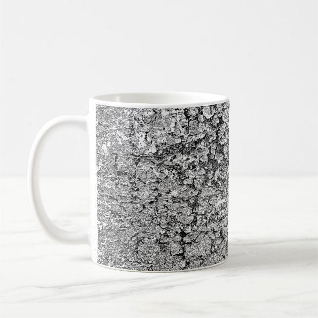 Abstract background. Monochrome texture. Image inc Coffee Mug (Left)