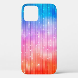 Abstract background. multicolored shiny background iPhone 12 case