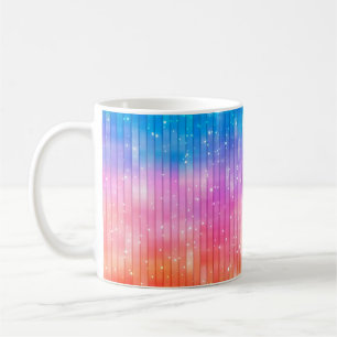 Abstract background. multicolored shiny background coffee mug