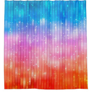 Abstract background. multicolored shiny background shower curtain