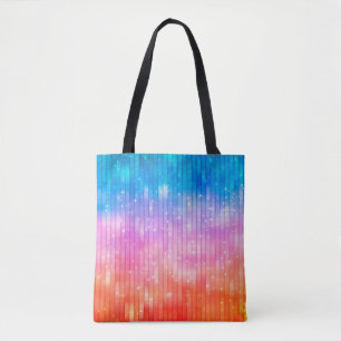 Abstract background. multicolored shiny background tote bag