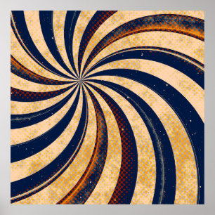 Abstract background pattern poster