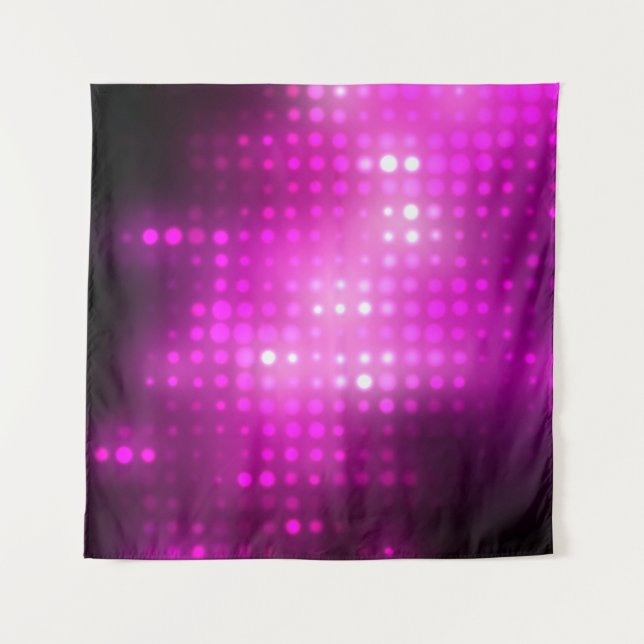 Abstract background. pink geometrical background w tapestry (Front)