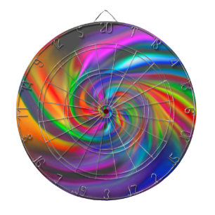 Abstract Background Spirals Soft II Dartboard
