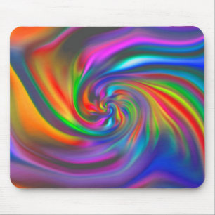 Abstract Background Spirals Soft II Mouse Mat