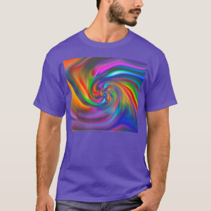 Abstract Background Spirals Soft II T-Shirt
