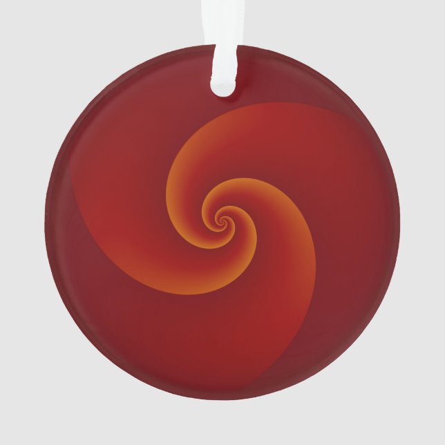 Abstract Background Spirals soft III Ornament (Back)