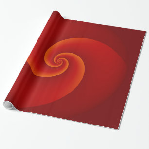 Abstract Background Spirals soft III Wrapping Paper