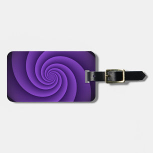 Abstract Background Spirals soft IV Luggage Tag