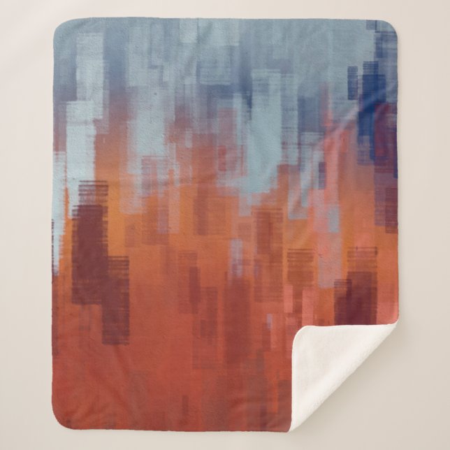 Abstract background texture. 2d illustration. Expr Sherpa Blanket (Front)