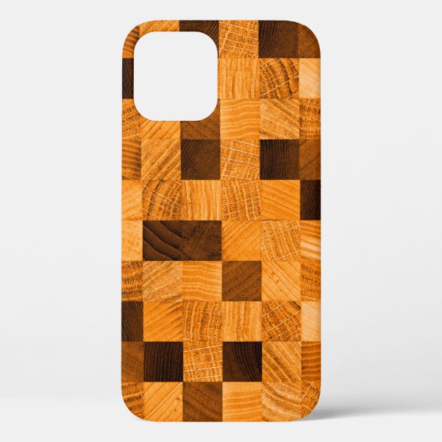 Abstract background texture of wood from the end s Case-Mate iPhone case (Back)