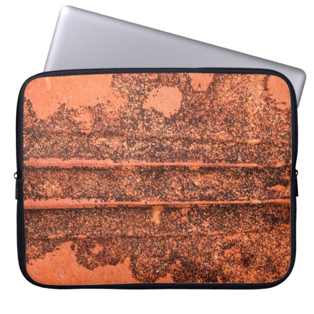 Abstract background textureabstract, aged, antique laptop sleeve (Front)