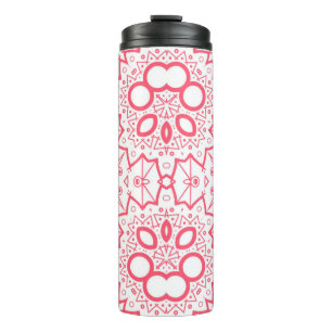 Abstract background wallpaper design and pattern3d thermal tumbler