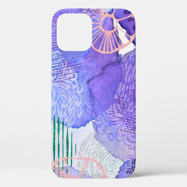 Abstract background watercolor Case-Mate iPhone case (Back)