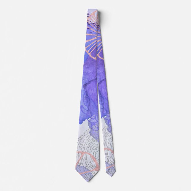 abstract background watercolor tie (Front)