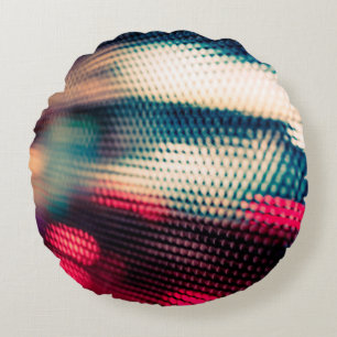 abstract background with bokeh defocused lights an round cushion