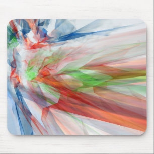 Abstract background with colourful crystals mouse mat