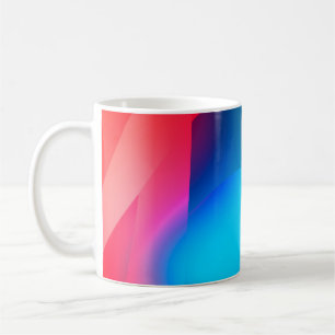 Abstract background with colourful gradient. Vibra Coffee Mug