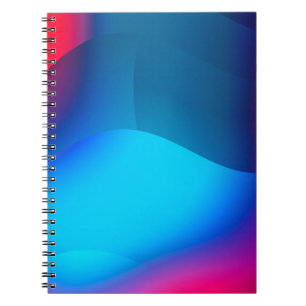 Abstract background with colourful gradient. Vibra Notebook
