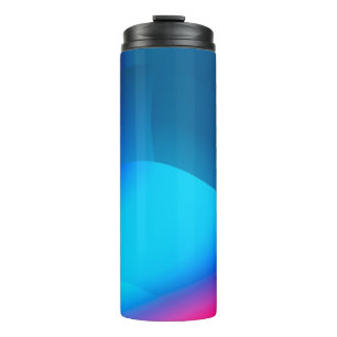 Abstract background with colourful gradient. Vibra Thermal Tumbler