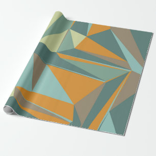 Abstract background with colourful trianglesabstra wrapping paper