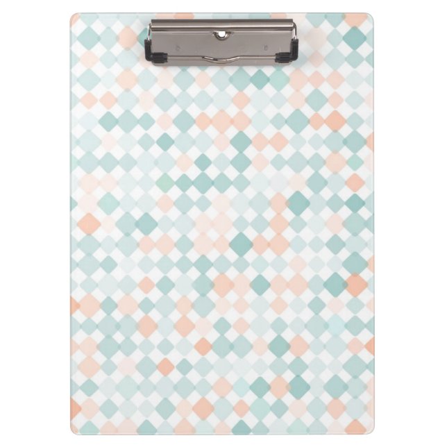 Abstract background with mixed small spots clipboard (Front)
