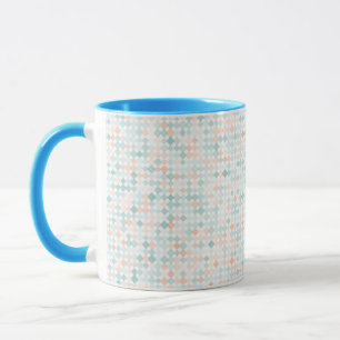 Abstract background with mixed small spots mug
