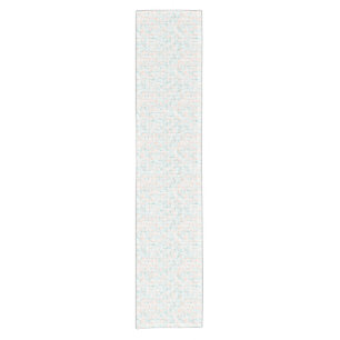 Abstract background with mixed small spots short table runner