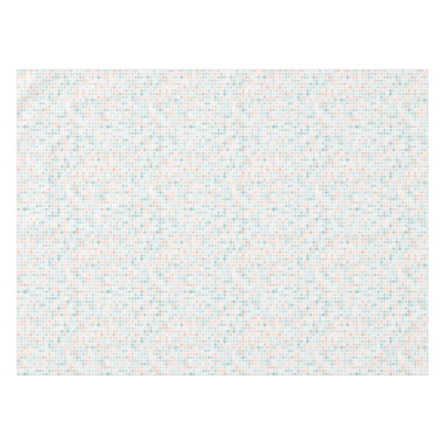 Abstract background with mixed small spots tablecloth (Front (Horizontal))