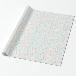 Abstract background with mixed small spots wrapping paper