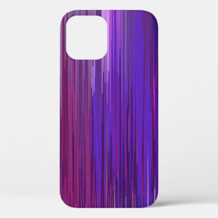 Abstract background with thin purple vertical line iPhone 12 case