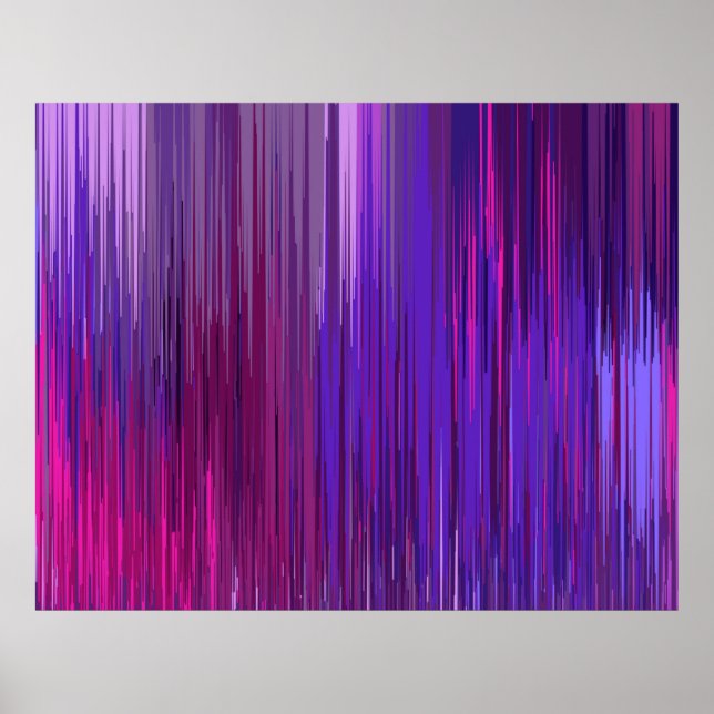 Abstract background with thin purple vertical line poster (Front)