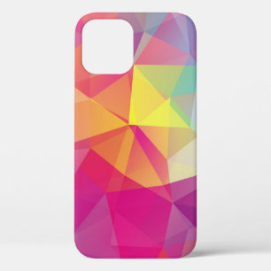Abstract backgroundbackground,hipster,colour,funk, iPhone 12 case