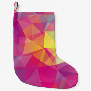 Abstract backgroundbackground,hipster,colour,funk, small christmas stocking