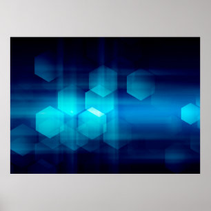 abstract backgrounds, Abstract matrix like backgro Poster