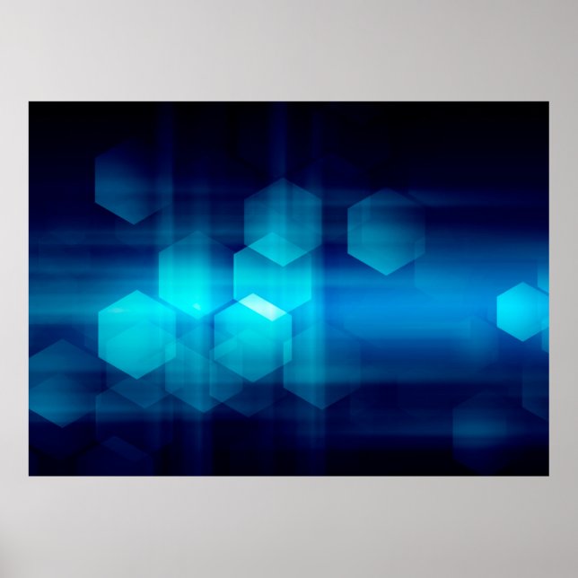 abstract backgrounds, Abstract matrix like backgro Poster (Front)