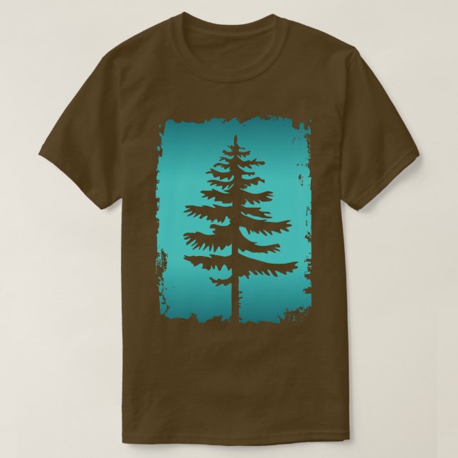 Abstract Backpacker Apparel T-Shirt (Design Front)