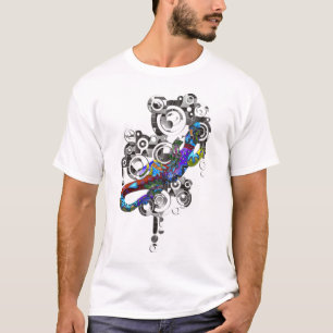 Abstract BALI Gecko T-Shirt