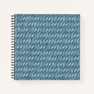 Abstract Basket Weave Pattern Notebook