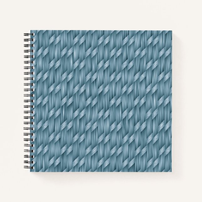 Abstract Basket Weave Pattern | Notebook (Front)