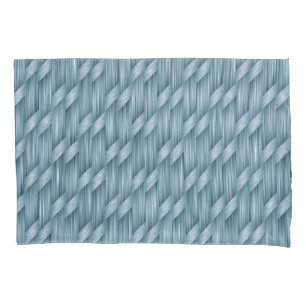 Abstract Basket Weave Pattern Pillowcase