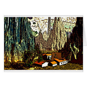 Abstract Bavarian Landscape