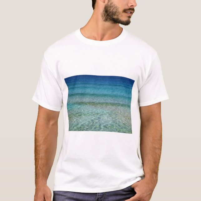 Abstract Beach Background 42 T-Shirt (Front)