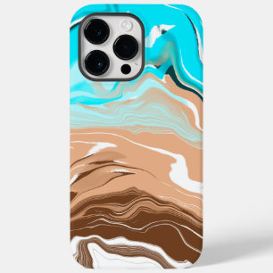 Abstract Beach Fluid Art Case-Mate iPhone 14 Pro Max Case