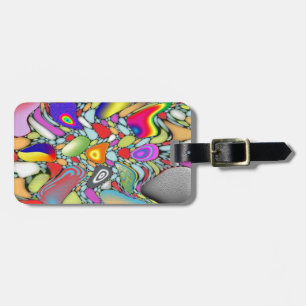 Abstract Beach Pebbles Luggage Tag