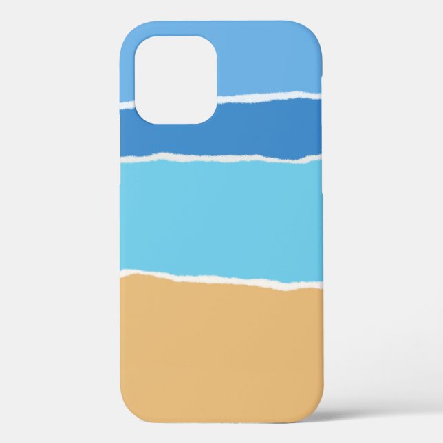 Abstract beach, sea and sky Case-Mate iPhone case (Back)