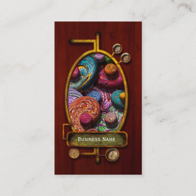 Abstract - Beans Business Card (Front)